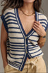 'Dwyn' Button Down Sweater Vest - Celes Fashion
